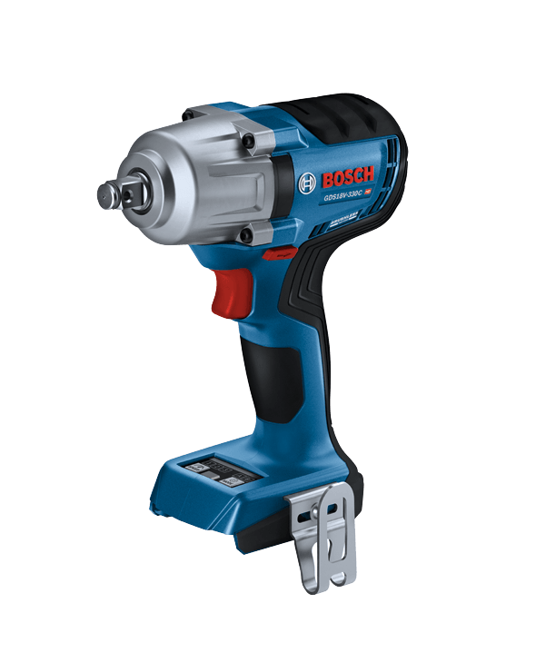BOSCH 18V Brushless Connected-Ready 1/2" Mid-Torque Impact Wrench w/ Friction Ring & Thru-Hole (Tool Only)