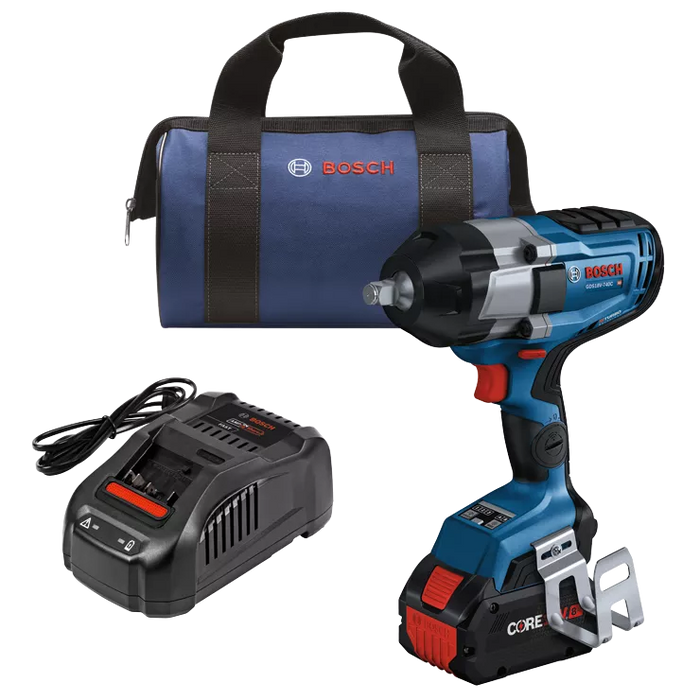 BOSCH PROFACTOR™ 18V Connected 1/2" Impact Wrench w/ Friction Ring Kit