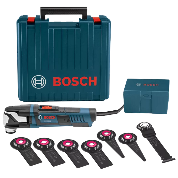 BOSCH 8 PC. STARLOCKMAX® Oscillating Multi-Tool Kit