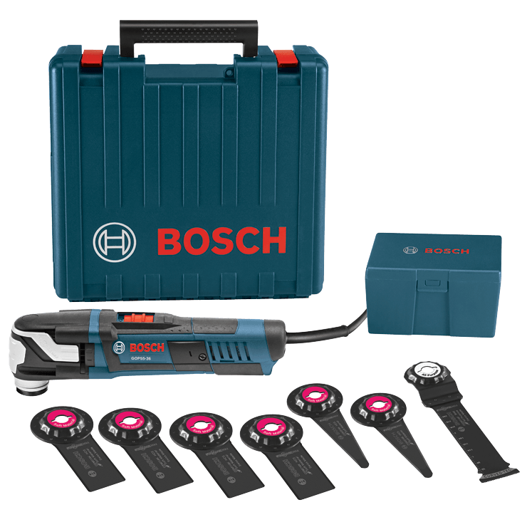 BOSCH 8 PC. STARLOCKMAX® Oscillating Multi-Tool Kit