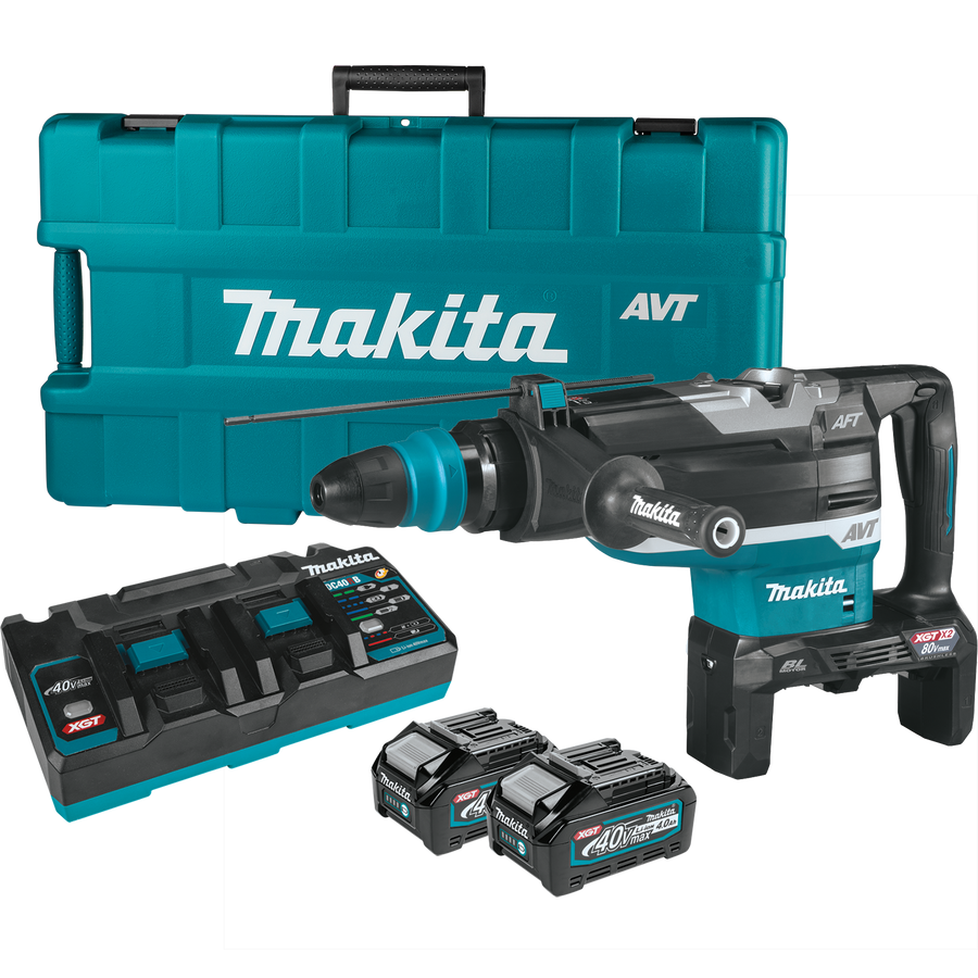 MAKITA 80V MAX (40V MAX X2) XGT® 2" SDS‑MAX AVT® Rotary Hammer Kit
