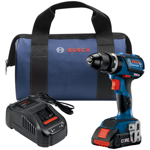 BOSCH 18V EC Connected-Ready 1/2" Hammer Drill/Driver Kit