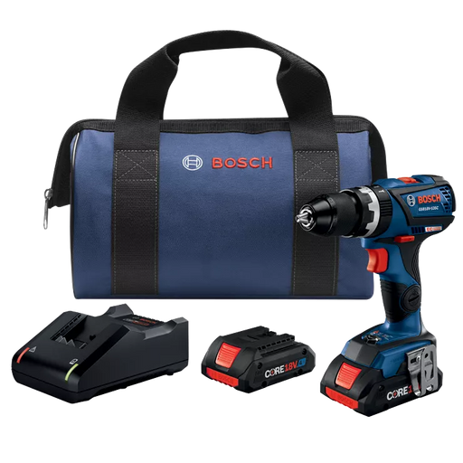 BOSCH 18V EC Connected-Ready 1/2" Hammer Drill/Driver Kit