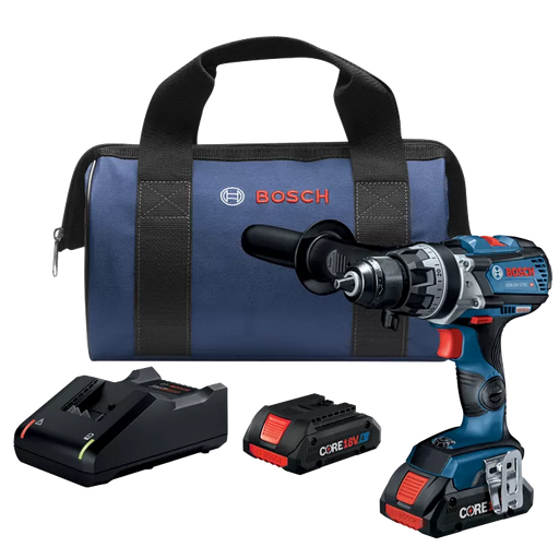 BOSCH 18V Connected-Ready 1/2" Hammer Drill/Driver Kit