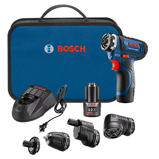 BOSCH 12V MAX Drill/Driver w/ 5-IN-1 FLEXICLICK® System