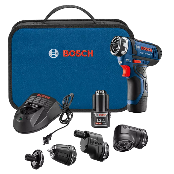 BOSCH 12V MAX Drill/Driver w/ 5-IN-1 FLEXICLICK® System