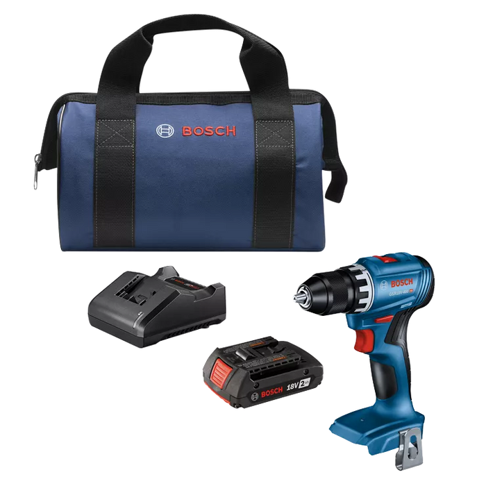 BOSCH 18V Compact 1/2" Drill/Driver Kit