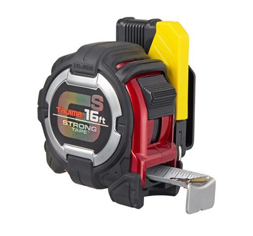TAJIMA 16' GS-LOCK™ Measuring Tape w/ Safety Belt Holder
