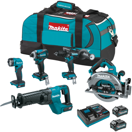 MAKITA 5 PC. 40V MAX XGT® Combo Kit