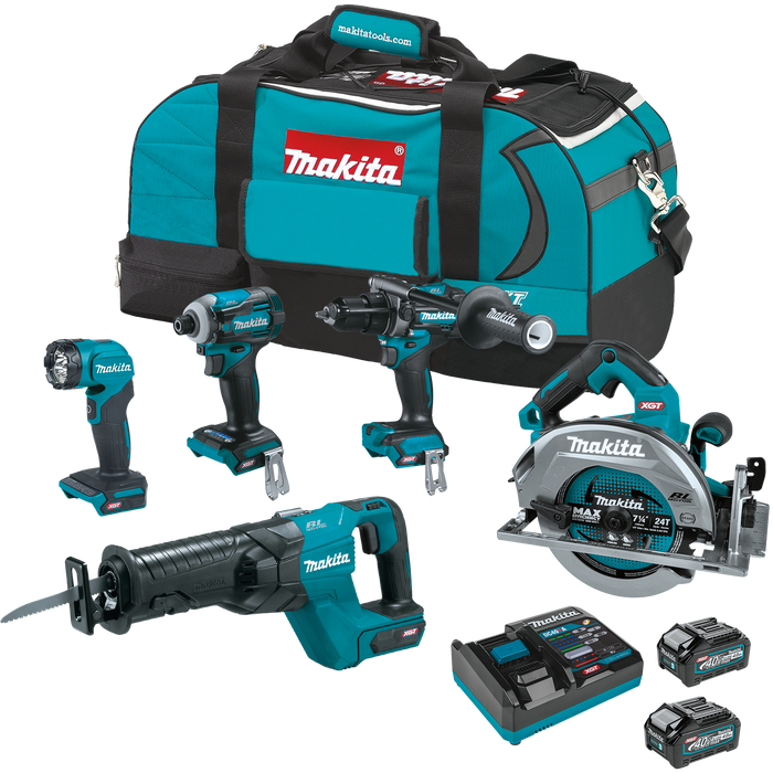 MAKITA 5 PC. 40V MAX XGT® Combo Kit