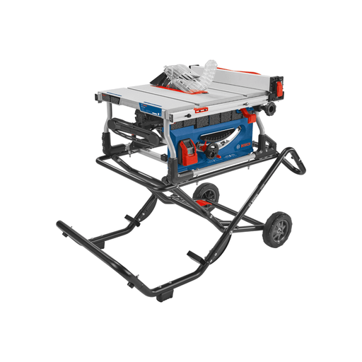 BOSCH 10" Jobsite Table Saw w/ Gravity-Rise Wheeled Stand