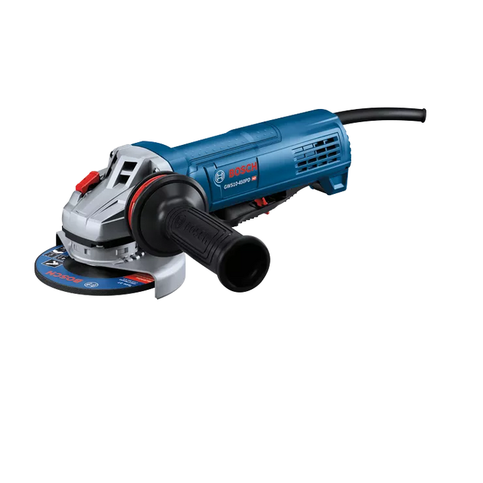 BOSCH 4-1/2" Ergonomic Angle Grinder w/ No Lock-On Paddle Switch