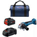 BOSCH 18V 4-1/2" - 5" Angle Grinder Kit w/ Paddle Switch