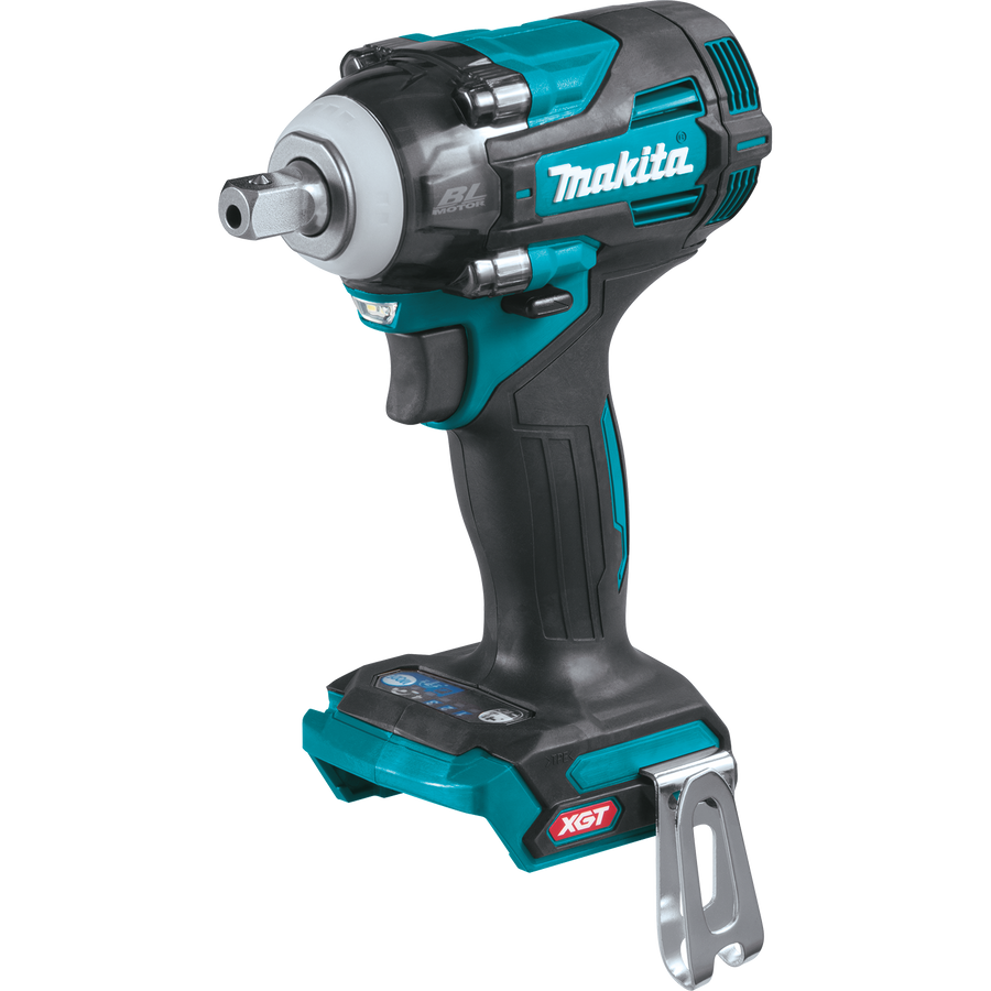 MAKITA 40V MAX XGT® 4‑Speed 1/2" Sq. Drive Impact Wrench w/ Detent Anvil (Tool Only)