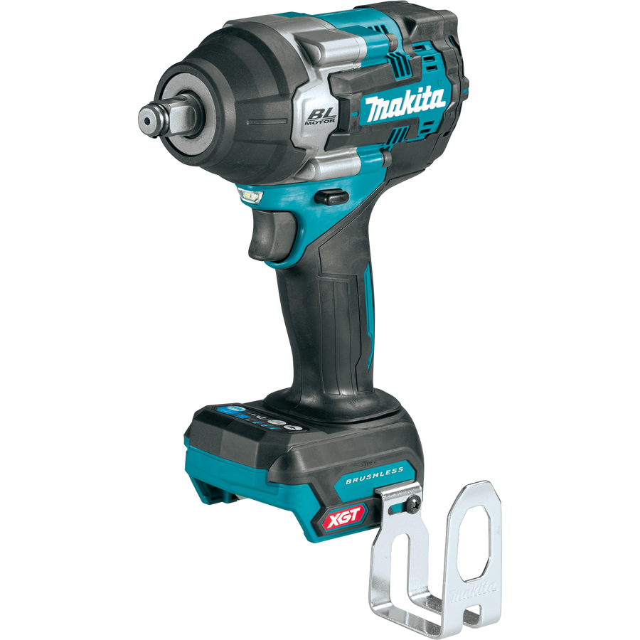 MAKITA 40V MAX XGT® 4‑Speed Mid‑Torque 1/2" Sq. Drive Impact Wrench w/ Friction Ring Anvil (Tool Only)