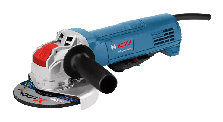 BOSCH 4-1/2" X-LOCK Ergonomic Angle Grinder w/ No Lock-On Paddle Switch