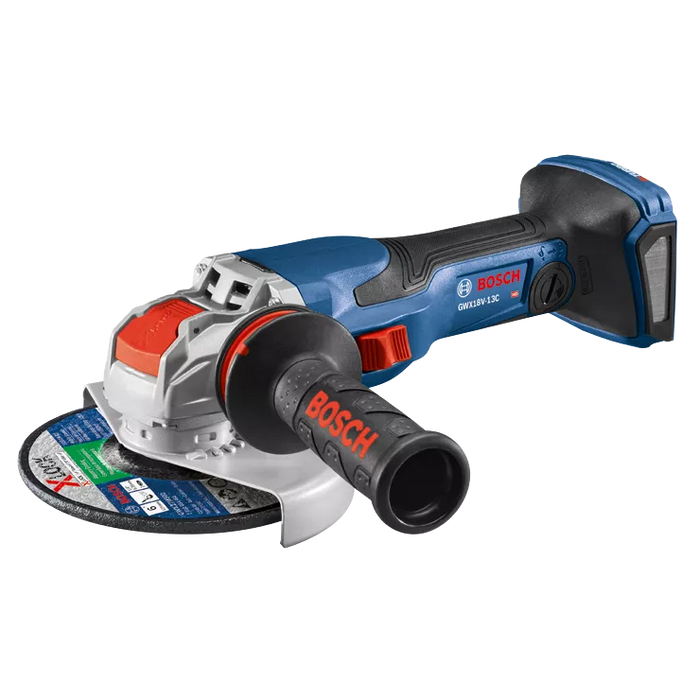 BOSCH PROFACTOR™ 18V X-LOCK Connected-Ready 5" – 6" Angle Grinder w/ Slide Switch (Tool Only)