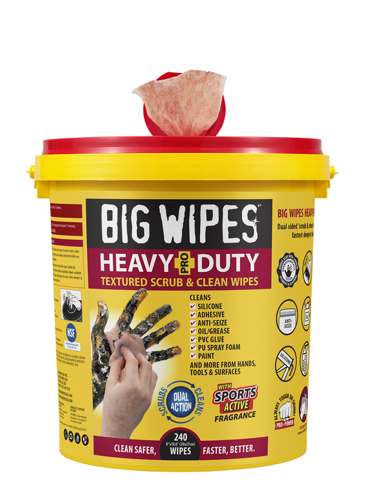 Big Wipes Heavy Duty Pro+ 240ct Canister