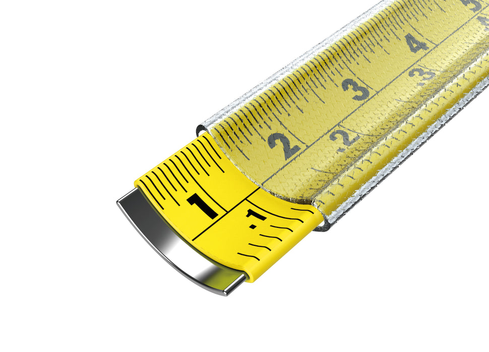 Komelon 25' x 1" Green Self-Lock - Inch/Engineer
