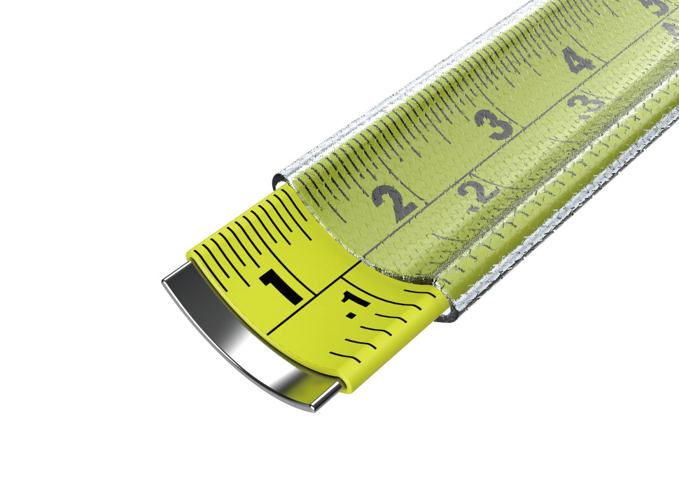 Komelon 25' x 1.06" ABS Powerblade II - Inch/Engineer