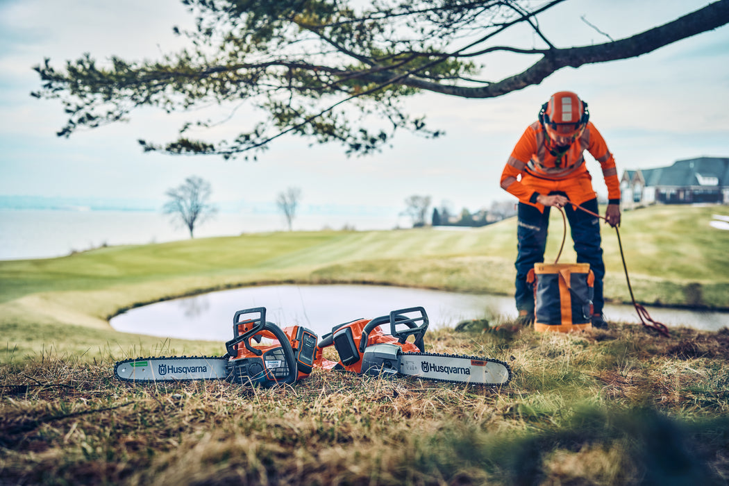 Motosierra inalámbrica profesional Husqvarna 542i XP G de 16 pulgadas y 40 V, batería y cargador no incluidos