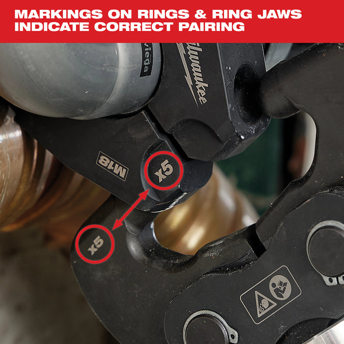 Milwaukee 1/2-2 IPSP Piv Jaw Kit M18 Press 49-16-2683