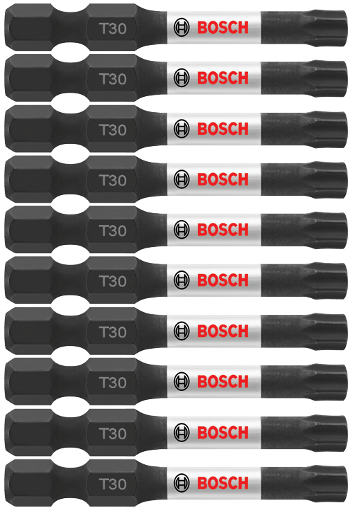 BOSCH 10 PC. IMPACT TOUGH™ 2" TORX® #30 Power Bits
