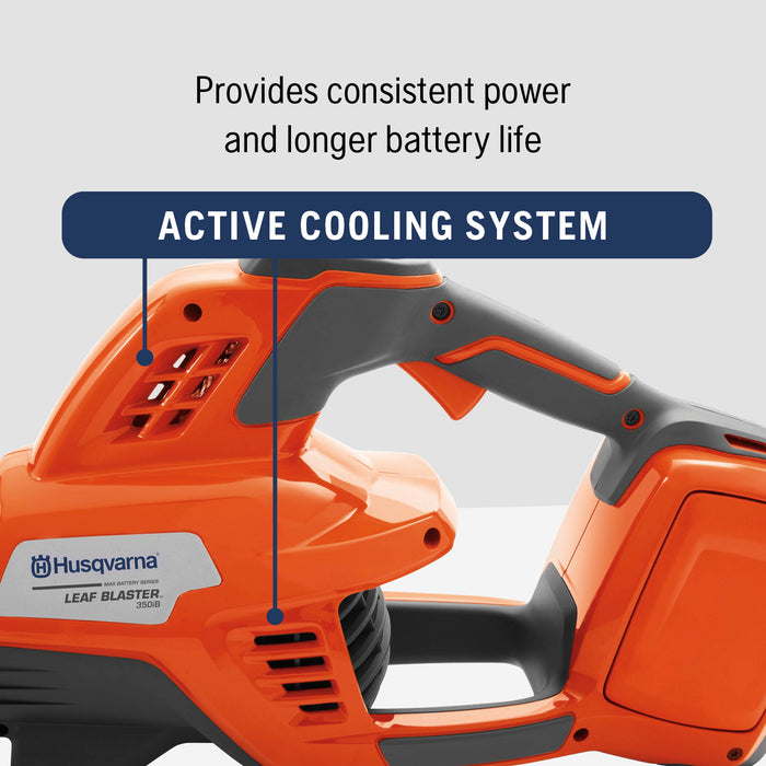 HUSQVARNA 350iB Leaf Blaster Battery Leaf Blower Kit