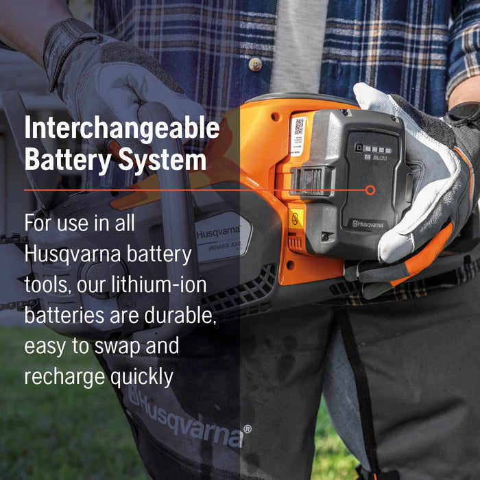 HUSQVARNA 350i Power Axe Battery Chainsaw Kit