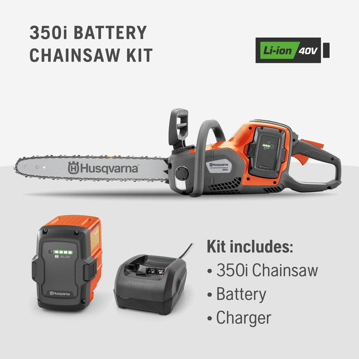 HUSQVARNA 350i Power Axe Battery Chainsaw Kit