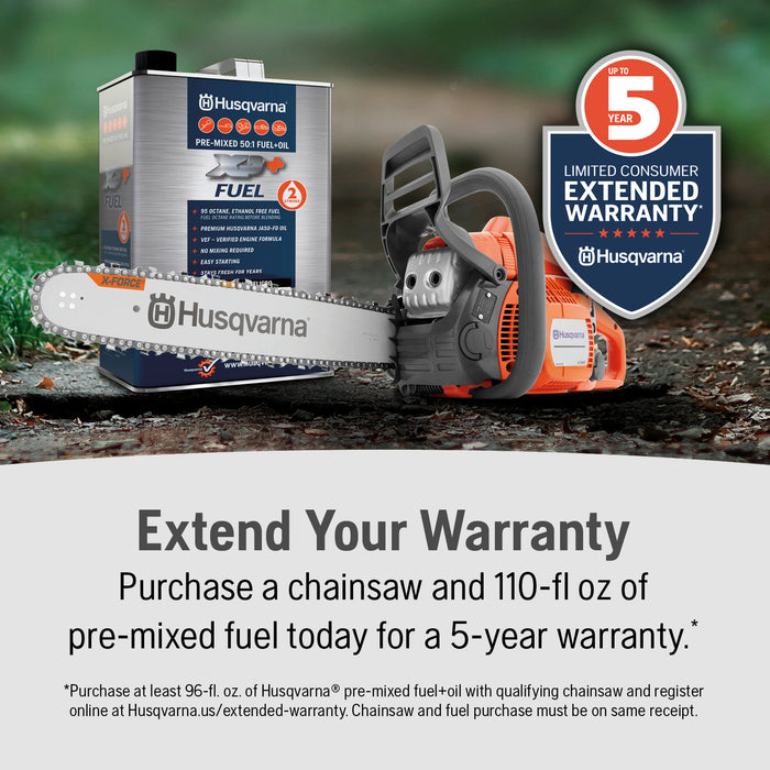 HUSQVARNA 20" 455 Rancher Gas Chainsaw