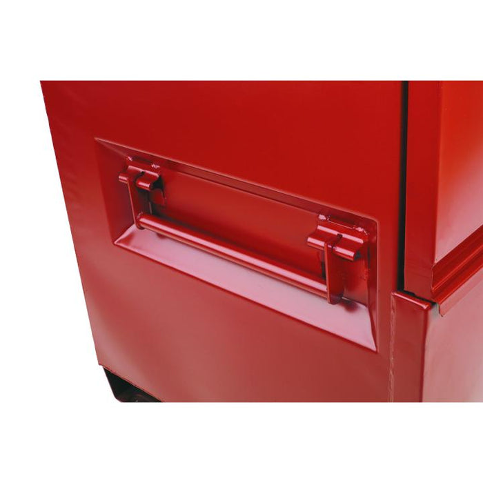 Crescent JOBOX 1-694990 Heavy-Duty Two-Door Utility Cabinet, 47.5 cu ft, 60 in L x 24-1/4 in W x 60-1/4 in H, Steel