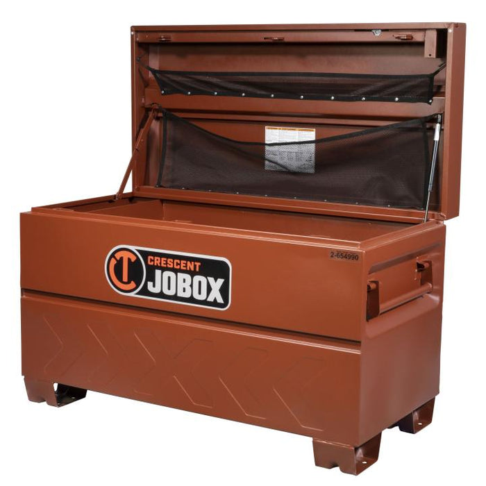 Crescent JOBOX 2-654990 Site-Vault Heavy-Duty Chest, 20.5 cu ft, 48 in W x 24 in D x 30-3/4 in H, Steel, Brown