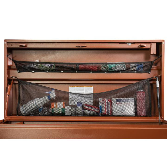 Crescent JOBOX 2-654990 Site-Vault Heavy-Duty Chest, 20.5 cu ft, 48 in W x 24 in D x 30-3/4 in H, Steel, Brown