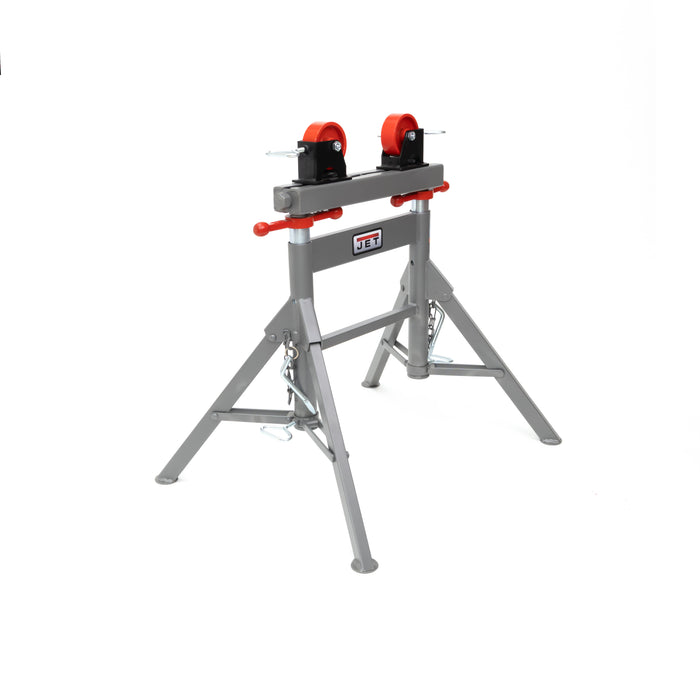 JET JPJ-APS-SR Folding Adjustable Pipe Roller Stand