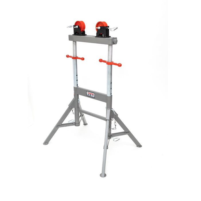 JET JPJ-APS-SR Folding Adjustable Pipe Roller Stand