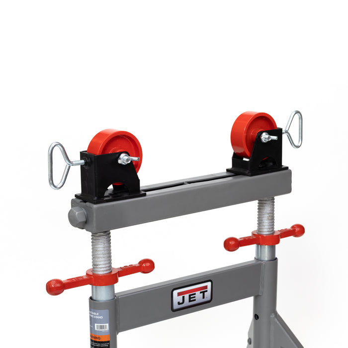 JET JPJ-APS-SR Folding Adjustable Pipe Roller Stand