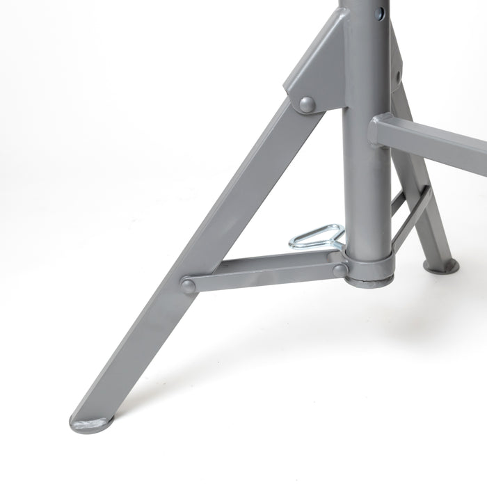 JET JPJ-APS-SR Folding Adjustable Pipe Roller Stand