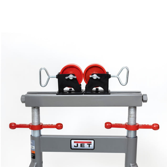 JET JPJ-APS-SR Folding Adjustable Pipe Roller Stand