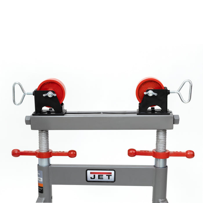 JET JPJ-APS-SR Folding Adjustable Pipe Roller Stand