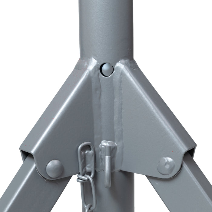 JET JPJ-APS-SR Folding Adjustable Pipe Roller Stand