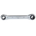 KLEIN TOOLS Lineman's Ratcheting 4-IN-1 Box Wrench