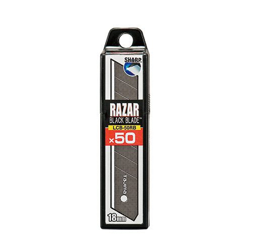 TAJIMA 50 PC. RAZAR BLACK BLADE™ 3/4" Snap-Segment Blades