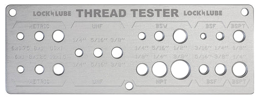 LOCKNLUBE Grease Fitting Thread Tester