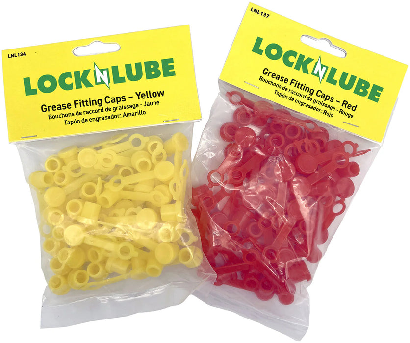 LOCKNLUBE Grease Fitting Caps (50 COUNT)