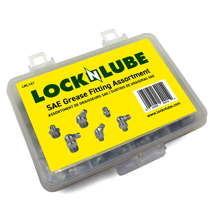LOCKNLUBE Grease Fittings Set - SAE