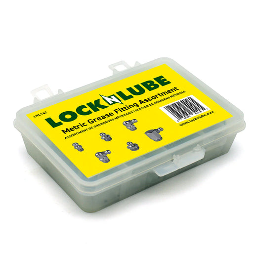 LOCKNLUBE Grease Fittings Set - Metric