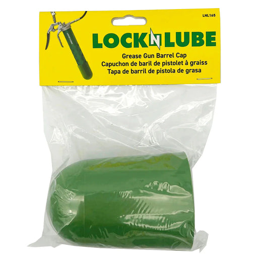 LOCKNLUBE Green Grease Gun Barrel Cap