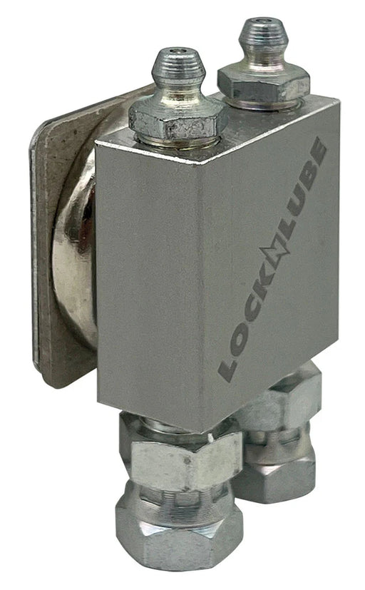 LOCKNLUBE Magnetic Grease Fitting Relocation Block
