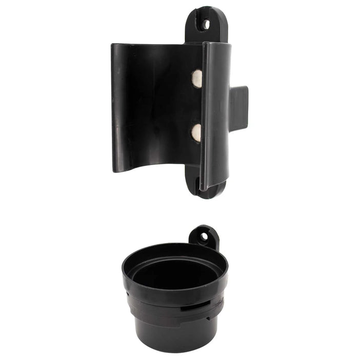 LOCKNLUBE Magnetic Grease Gun Holder + Drip Cup